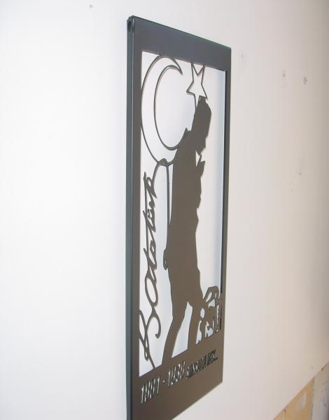 Atatürk Kocatepe Metal Tablo