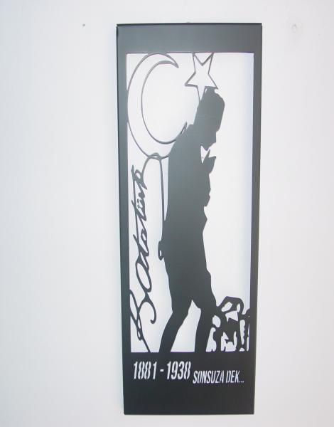 Atatürk Kocatepe Metal Tablo