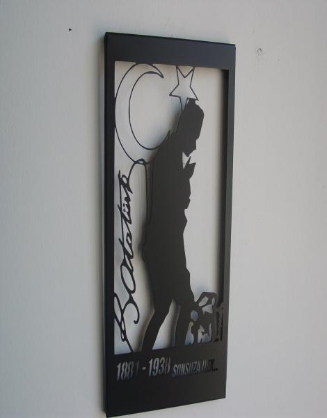 Atatürk Kocatepe Metal Tablo